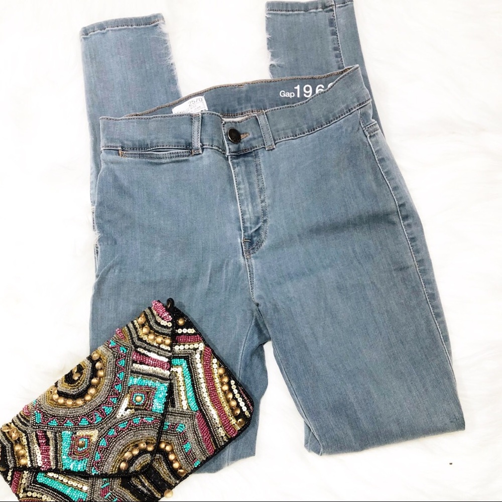 GAP 1969 High Rise Legging Jean Size 25/0